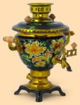 Самовар электрический Цветник (2л)