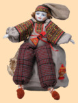 Кукла на чайник для самовара Иван (фарфор)