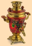 Самовар электрический Клён на красном (1,5л)
