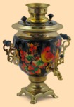 Самовар электрический Птица с ягодами (3л)