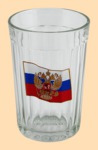 Стакан Гранёный Флаг с Гербом