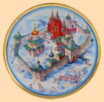 Коллекционные тарелки с видами городов России