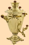 Самовар антикварный Рюмка 1-ой Кооперативной артели (6л, литая коронка)