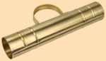 Труба для самовара 50 мм (матовая латунь, прямая)