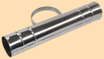 Труба для самовара 50 мм (нержавейка, прямая)
