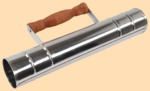 Труба для самовара 50 мм деревянная ручка (нержавейка, прямая)